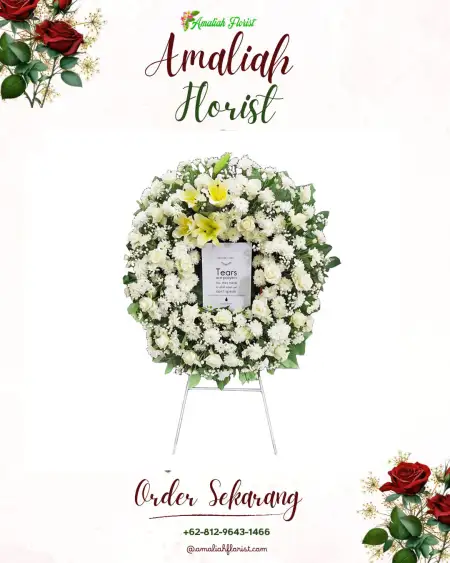 Krans Bunga Duka Kunjorowesi